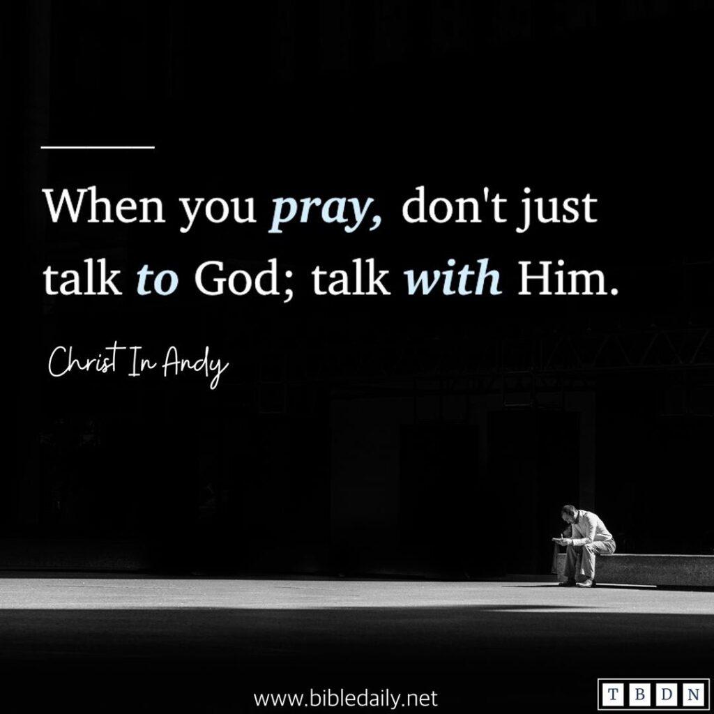 talk with God