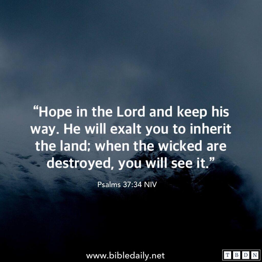 hope in the Lord