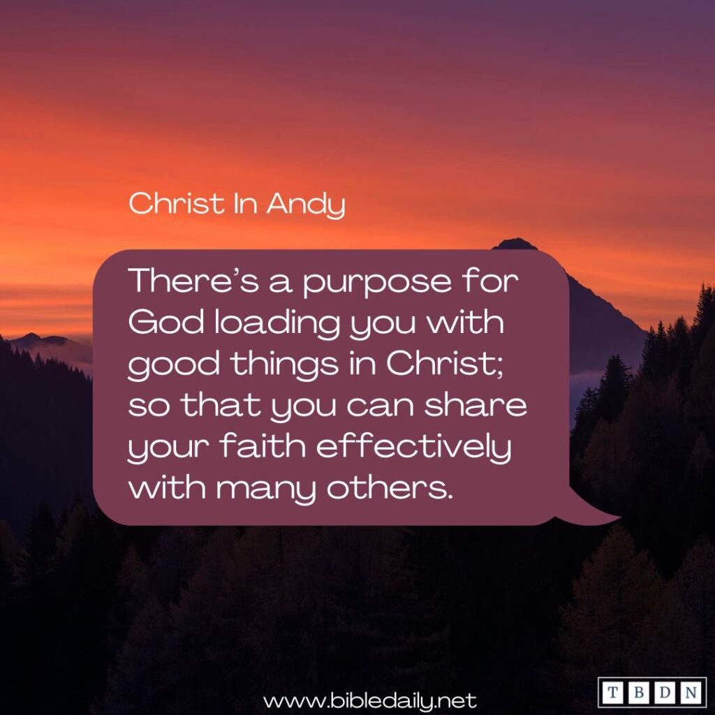 Devotional | Share your faith effectively