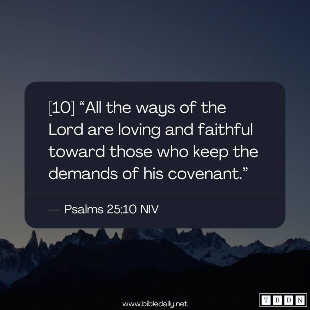 Devotional - Perceive Love In Keeping The Demands of God's Covenant