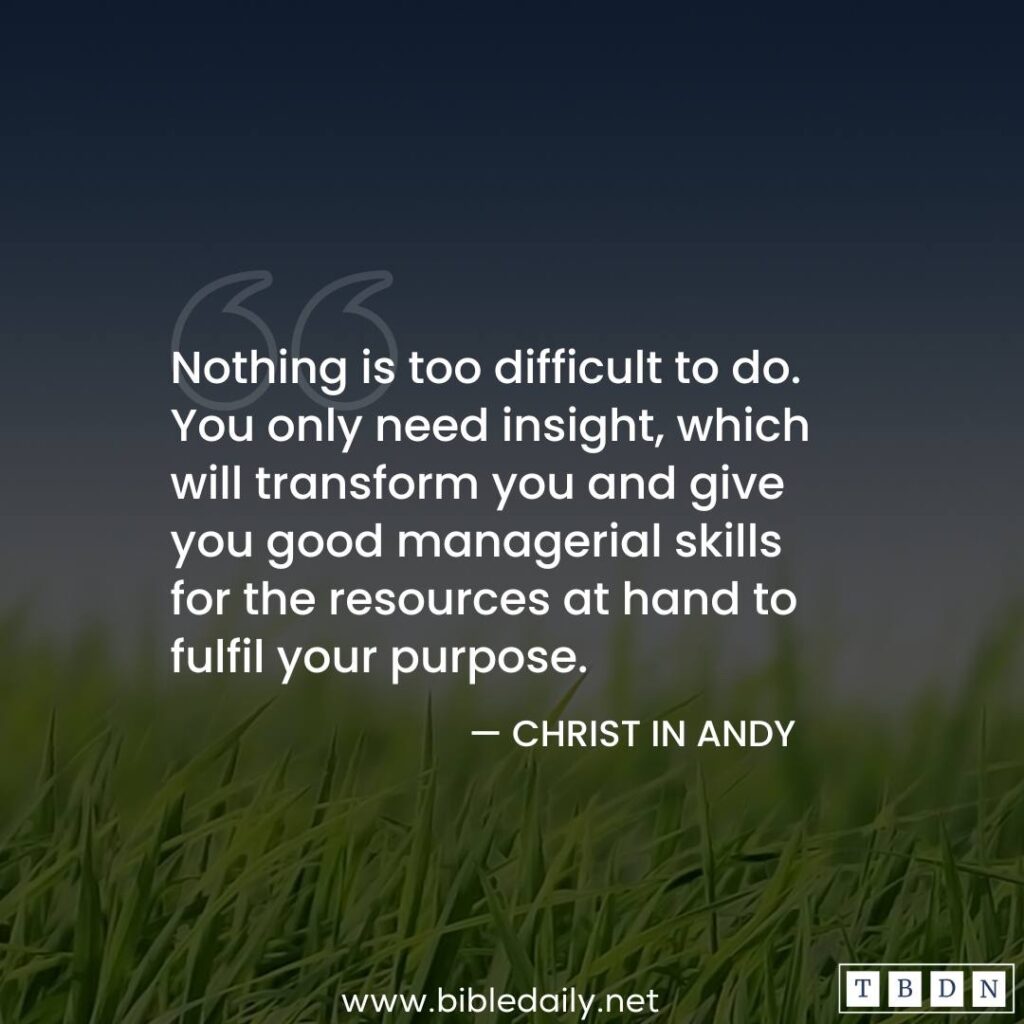 Devotional - What It Takes To Draw Out Our Purposes From Our Hearts