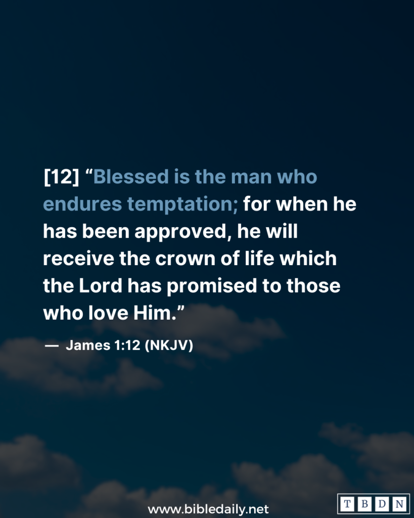 Devotional - Blessed Is The Man Who Endures Temptation